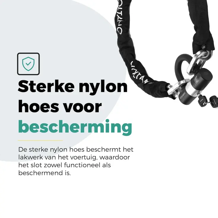Voltano ART4 Kettingslot Motor Met U Lock