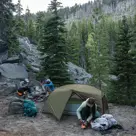 Lichtgewicht eenpersoons trekkerstent