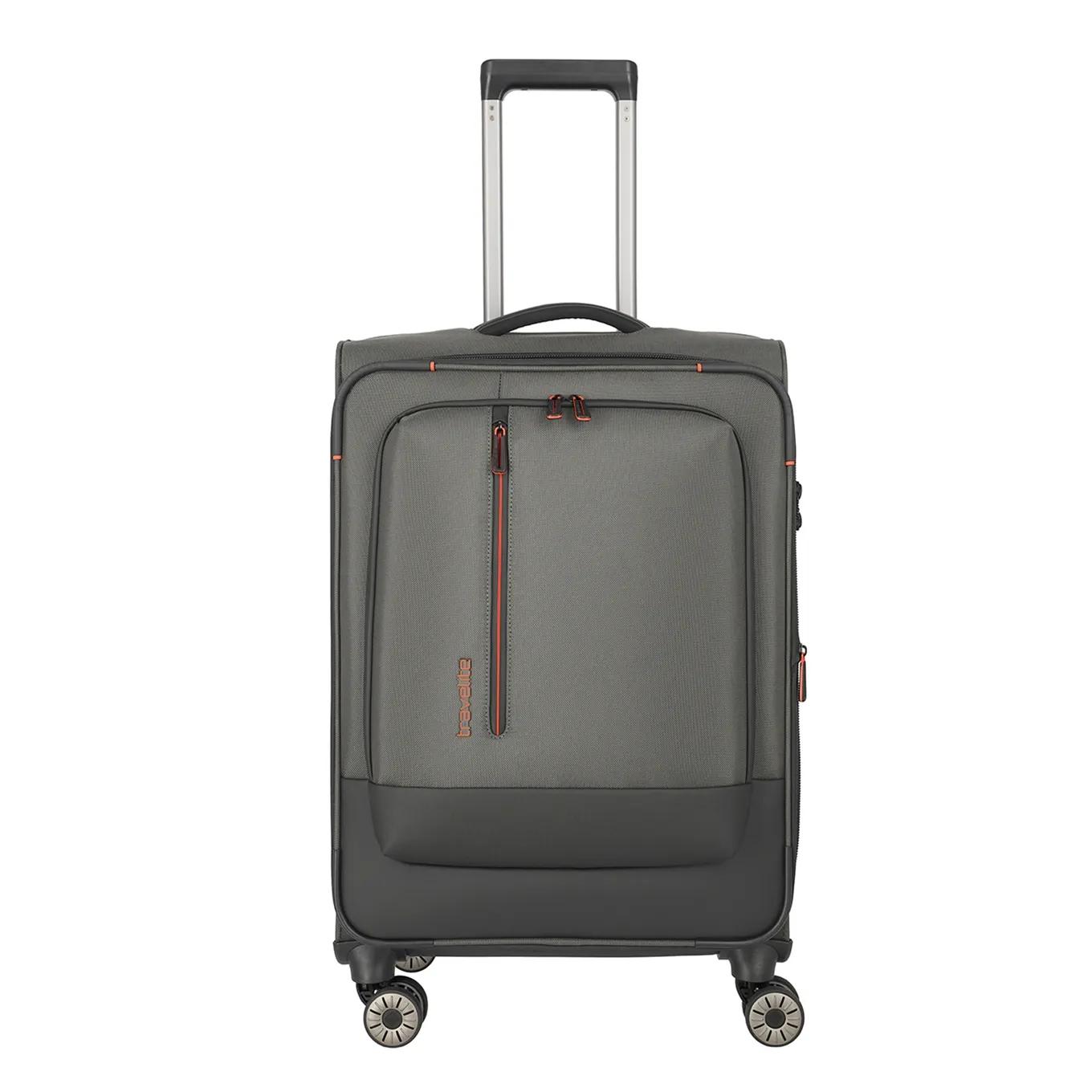 Travelite  Crosslite 5.0 4w trolley m Groen  Groen main product image