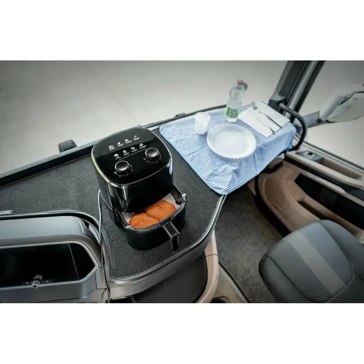 Airfryer 24V 4L 250W 10A compact & krachtig