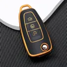 Dutch Shield Sleutelhoesje  Ford goud E3
