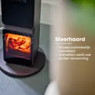 QLT Keramische Kachel met Vlam en App