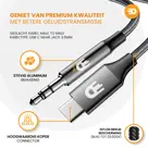 Drivv. USB C Naar AUX Kabel - Nylon - 1 Meter