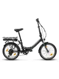 l' Escapade vouw-ebike donkergrijs