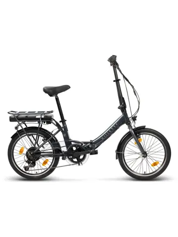 l' Escapade vouw-ebike donkergrijs