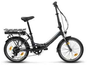 l' Escapade vouw-ebike donkergrijs