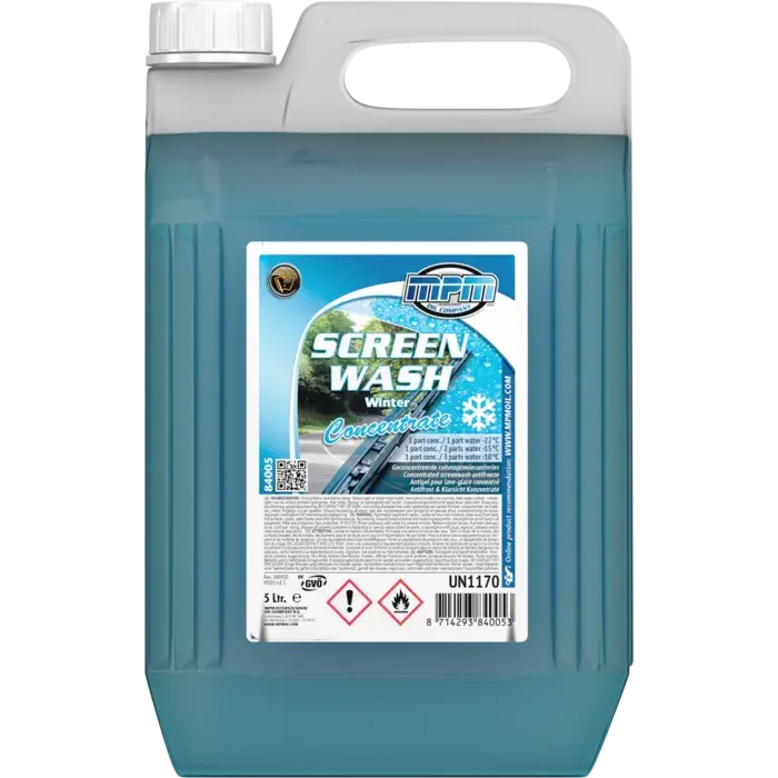 Winter ruitenwisservloeistof   5 liter mpm