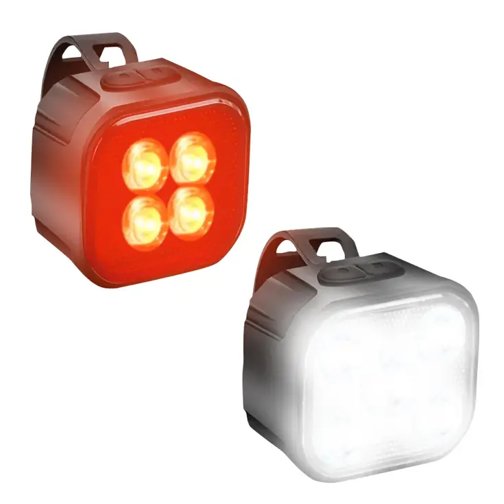 CUBE - Fietsverlichting Set - LED & Oplaadbaar