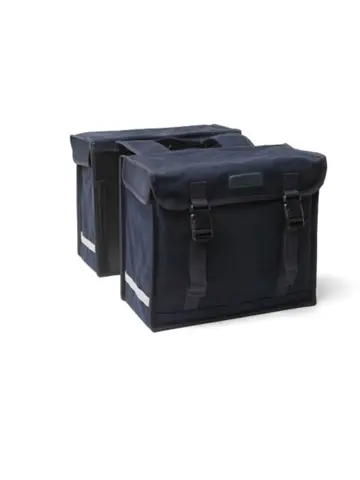 New Looxs Dubbele Fietstas Canvasbag Deluxe