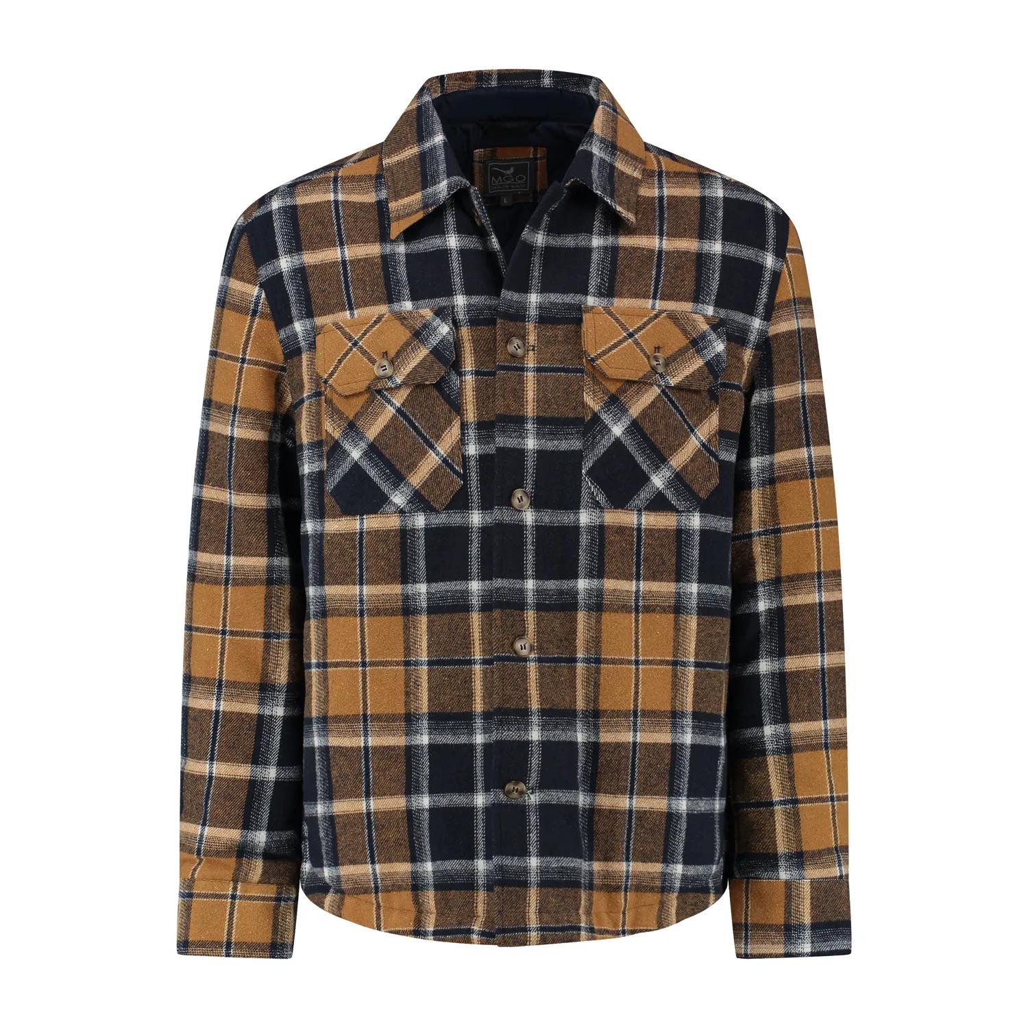 Mgo Josh  Heren vest  Shirt collar  Geel