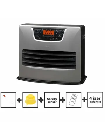 Petroleumkachel - LC-150 - met weektimer - 200 m³