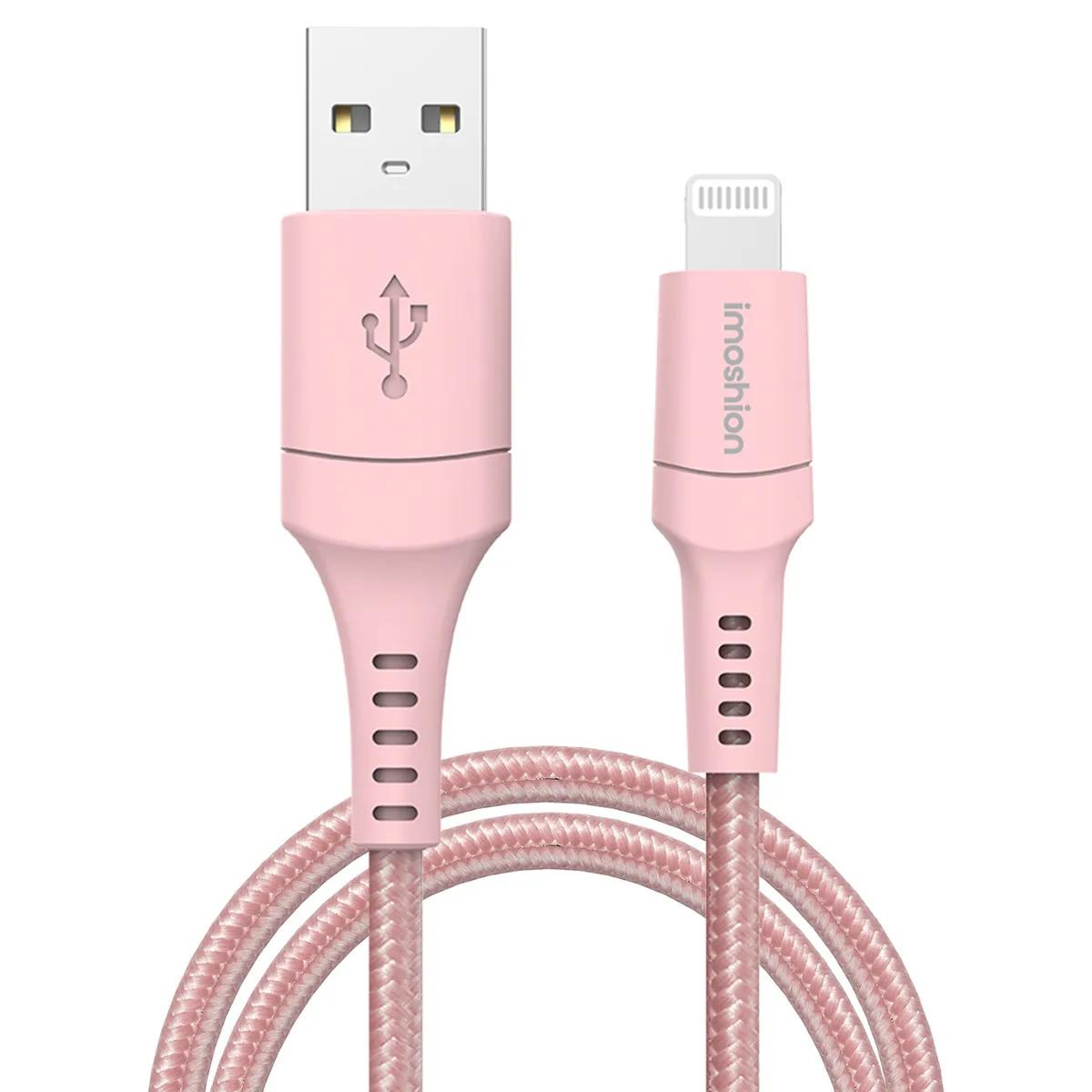 Imoshion  Lightning naar USB kabel 2 meter  Roze main product image