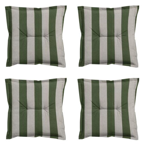 Amora - Tuinstoelkussen Hoge Rug - Set van 4