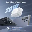 2-Poort Adapter USB-C - Wit - Joyroom