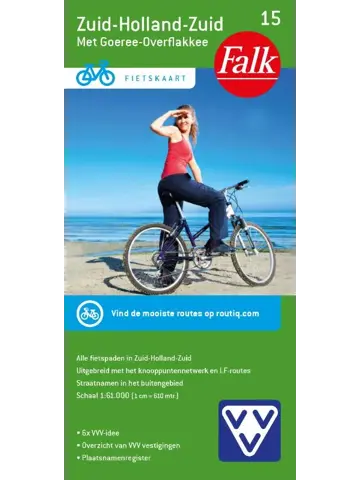 Falk fietskaart 12. Zuid-Holland Zuid 