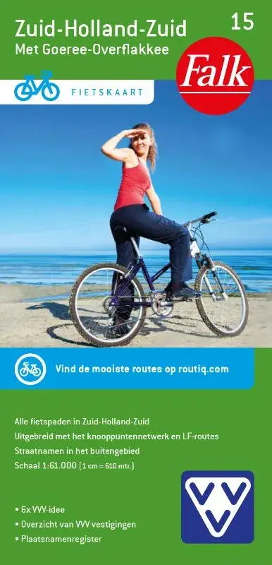 Falk fietskaart 12. Zuid-Holland Zuid 