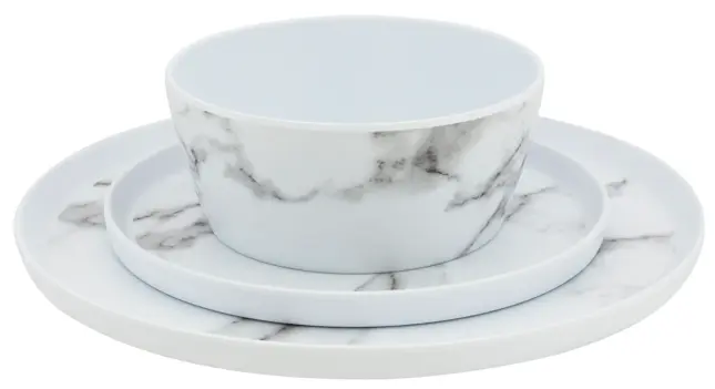 Eurotrail Serviesset Marmerlook 16-delig