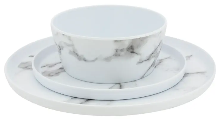 Eurotrail Serviesset Marmerlook 16-delig