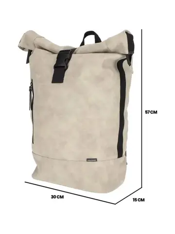 Rolltop rugzak 25L met laptopvak