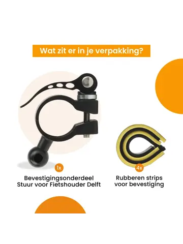Onderdeel voor Fietshouder model Delft