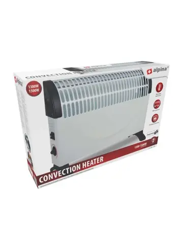 Convectorkachel - 1500W - 50 × 18 × 33 cm