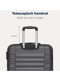 Kofferset – 3 Delig – 38L – Donkergrijs