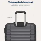 TRVLMORE Kofferset - 3 Delig - 38L