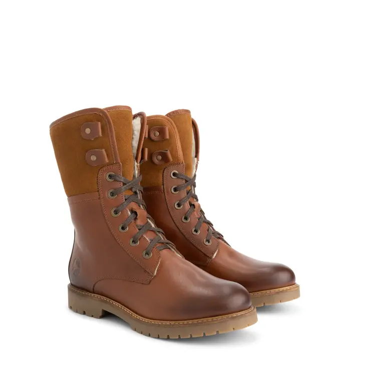 Kongea Dames - Veterboots - Gevoerd