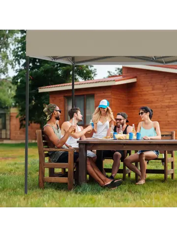 Partytent – 3x6 m – Beige