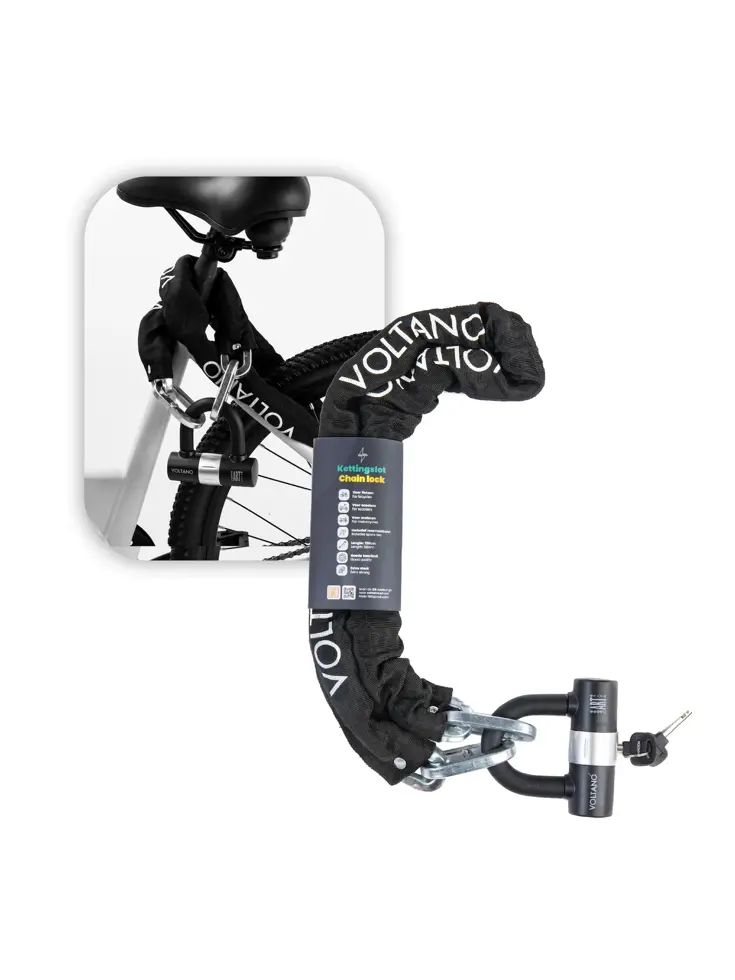 Voltano ART4 Kettingslot Motor Met U Lock