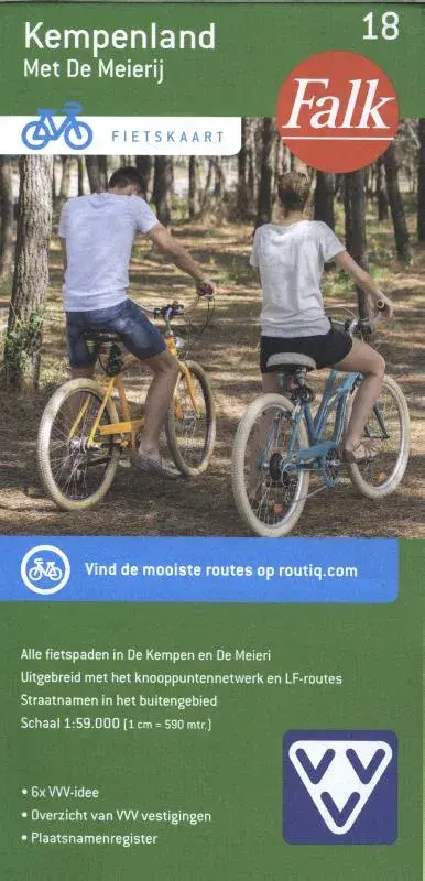 Falk fietskaart 18 Kempenland