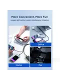 4-in-1 Multikabel - Zwart - Joyroom
