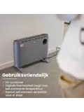 Elektrische Kachel Convector met App