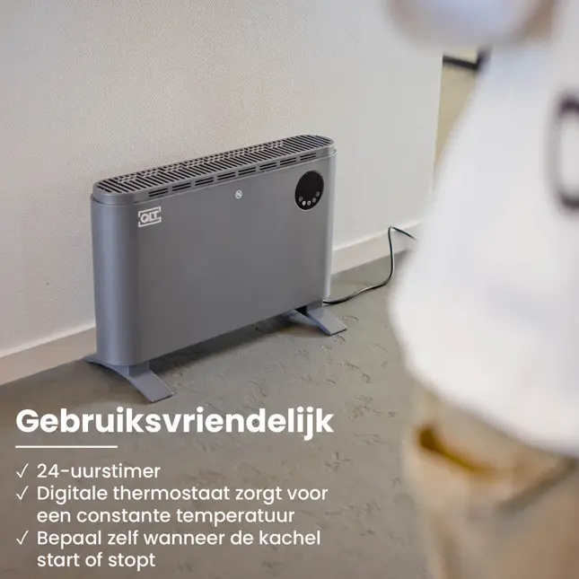 Elektrische Kachel Convector met App