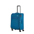 Travelite Chios 4 Wiel Trolley M petrol Blauw