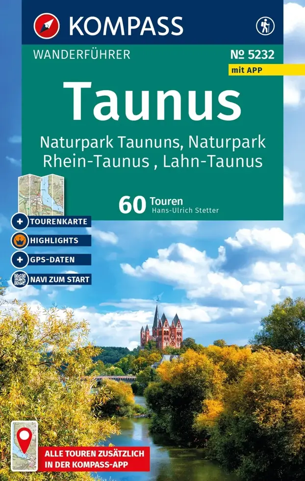 Wandelgids WF 5232 Taunus, NP Taunus