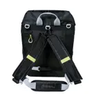 Basil rugtas Miles daypack black lime 17L
