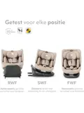 Cassie Luxe i-size/Isofix Autostoel - 360° rotatie