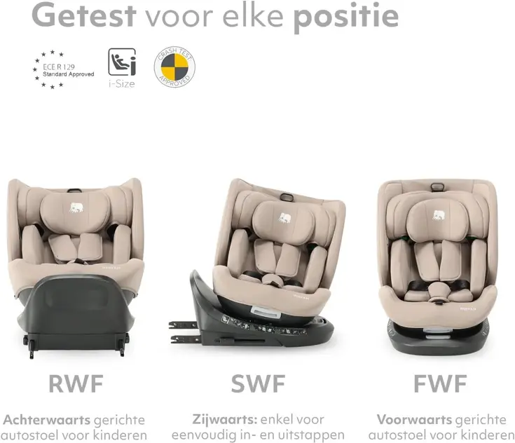 Cassie Luxe i-size/Isofix Autostoel - 360° rotatie