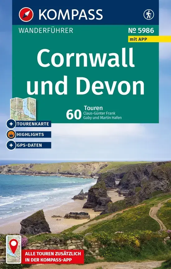 Kompass Wanderführer 5986 Cornwall - Devon