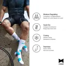 Xtreme - 9 paar - Quarter - Fietssokken