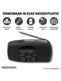 Noodpakket L met Powerbank-Noodradio-Waterfilter
