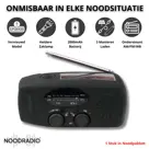 Noodpakket L met Powerbank-Noodradio-Waterfilter
