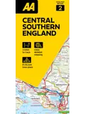Wegenkaart 2 Central Southern England