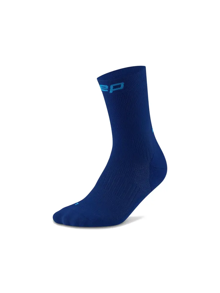 Run Mid-Cut Compressie Sokken - Heren(42/45)