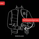 Infrarood verwarmde Bodywarmer Man - Zwart