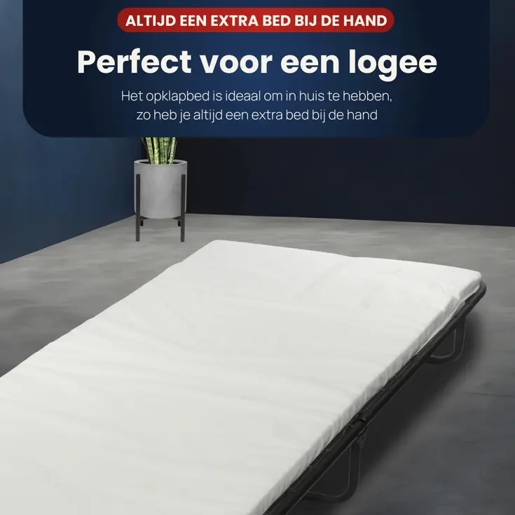Troonz Campingbed Siena Deluxe - 80 x 190