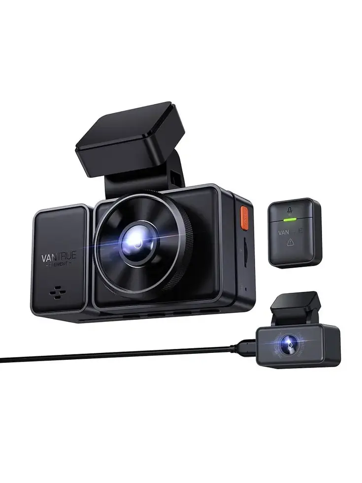 E3 Triple 3CH 2K QuadHD Wifi GPS dashcam