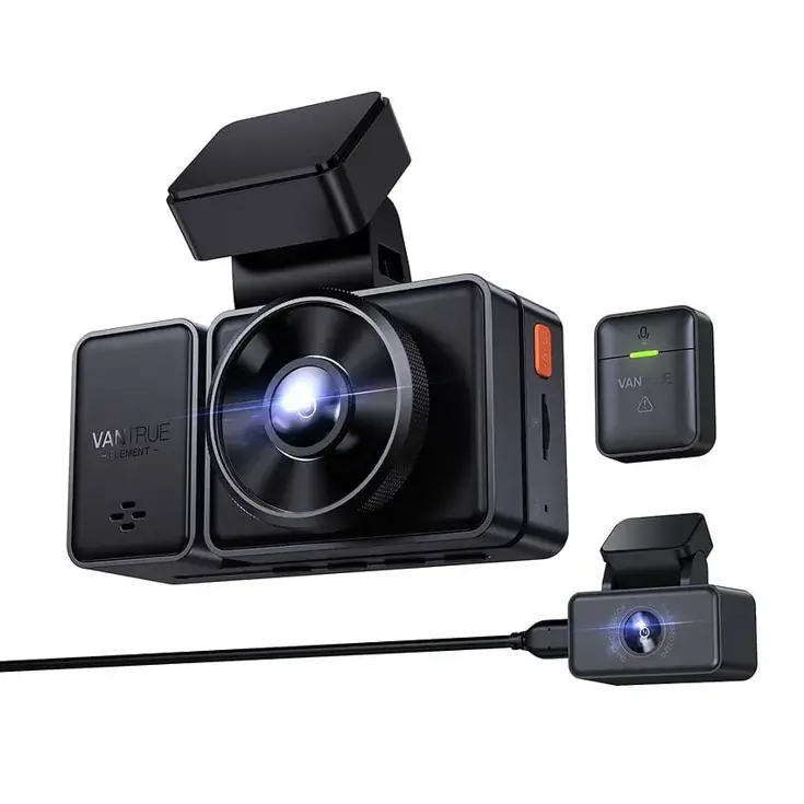 E3 Triple 3CH 2K QuadHD Wifi GPS dashcam