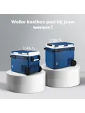 Koelbox 58.1L - Blauw